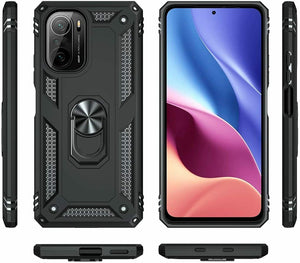 Xiaomi Redmi K40 / K40 Pro Case Kickstand Shockproof Ring Cover