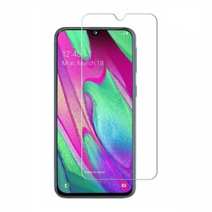 Samsung Galaxy A40 Case Clear Slim Gel Cover & Glass Screen Protector