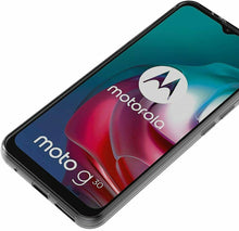 Motorola Moto G30 Case Clear Gel Cover & Glass Screen Protector