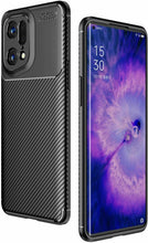 Oppo Find X5 Pro 5G Case Carbon Slim Cover & Glass Screen Protector