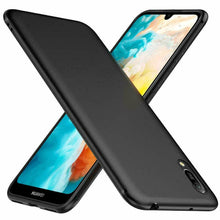 Huawei Y6 Pro (2019) Case Slim Silicone Cover & Glass Screen Protector