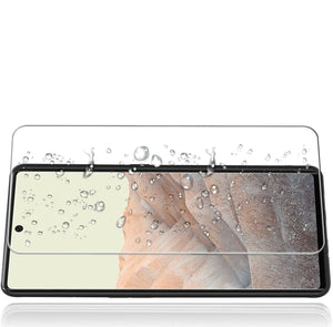 Google Pixel 6 Pro Case Slim Silicone Cover & Glass Screen Protector