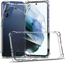 Samsung Galaxy S22+ 5G Case Clear Shockproof Cover & Glass Screen Protector