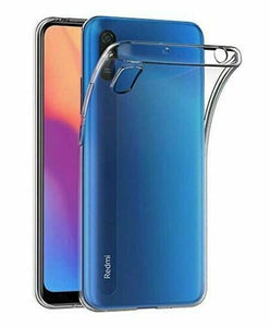 Xiaomi Redmi 9A Case Clear Gel Cover & Glass Screen Protector