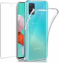 Samsung Galaxy A51 Case Clear Gel Cover & 2 Pack Glass Screen Protector