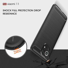 Xiaomi Mi 11 Case Carbon Gel Cover Ultra Slim Shockproof