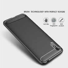 Xiaomi Redmi 9AT Case Carbon Gel Cover Ultra Slim Shockproof