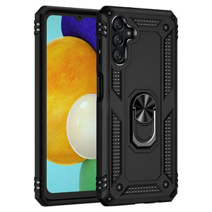 Samsung Galaxy A04s Case Kickstand Shockproof Ring Cover