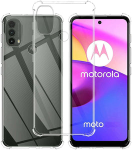 Motorola Moto E20 Case Clear Silicone Slim Shockproof Gel Cover