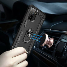 Xiaomi Redmi Note 10S Case Kickstand Shockproof Ring Cover