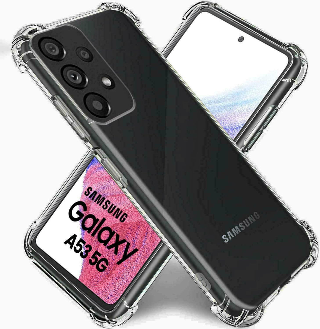 Samsung Galaxy A53 5G Case Clear Silicone Slim Shockproof Gel Cover