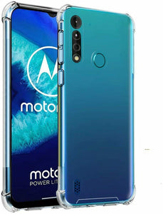 Motorola Moto G8 Power Lite Case Clear Silicone Slim Shockproof Gel Cover