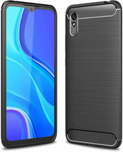 Xiaomi Redmi 9AT Case Carbon Gel Cover Ultra Slim Shockproof