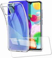 Samsung Galaxy A41 Case Clear Slim Gel Cover &2 Pack Glass Screen Protector