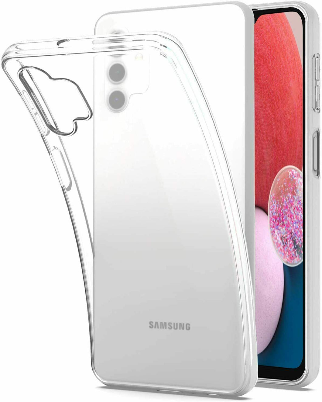 Samsung Galaxy A13 4G Case Clear Silicone Ultra Slim Gel Cover