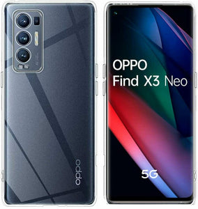 Oppo Find X3 Neo Case Clear Silicone Slim Gel Cover