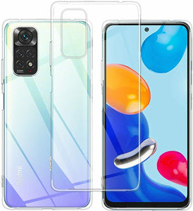 Xiaomi Redmi Note 11 Pro 5G Case Clear Silicone Ultra Slim Gel Cover 6.67"