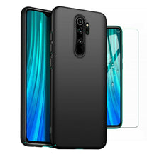 Xiaomi Redmi Note 8 Pro Case Slim Hard Cover & Glass Screen Protector