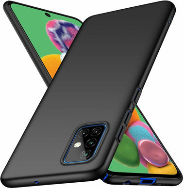 Samsung Galaxy A51 Case Ultra Slim Hard Back Cover - Matte Black