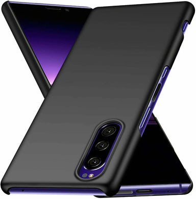 Sony Xperia 10 II Case Ultra Slim Hard Back Cover - Matte Black