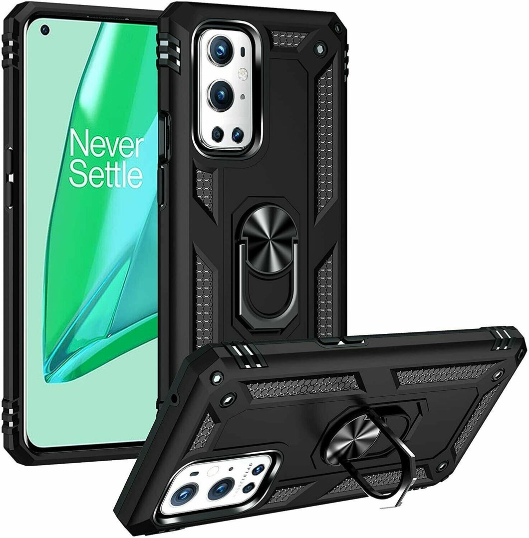 OnePlus 9 Pro Case Kickstand Shockproof Ring Cover