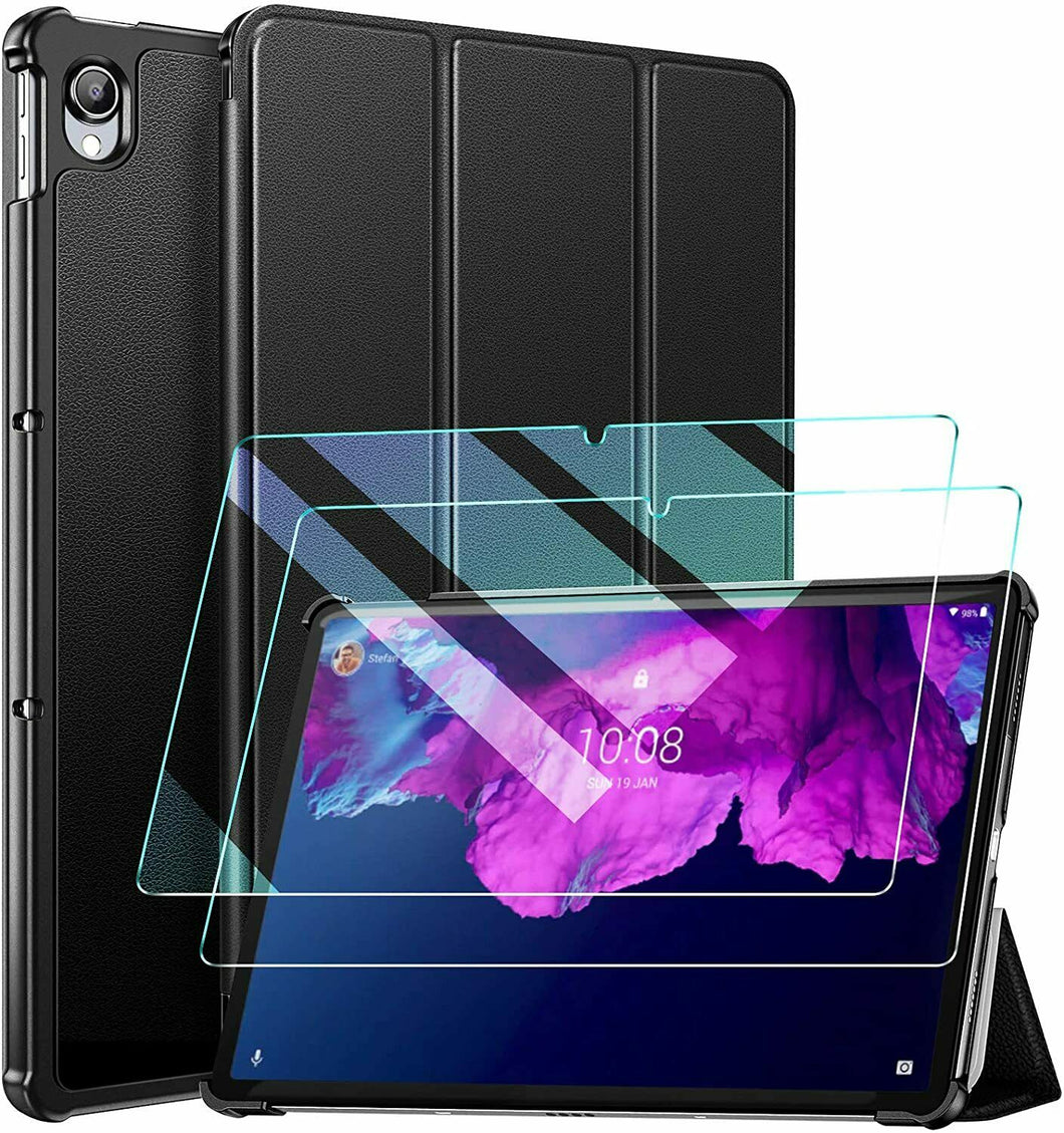 Lenovo Tab P11 Smart Case Stand Cover & Glass Screen Protector