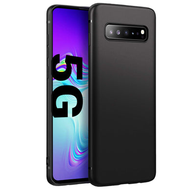 Samsung Galaxy S10 5G Case Soft Gel Matte Black