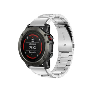 Garmin Fenix 5 Strap Stainless Steel Band